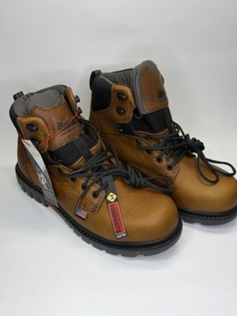 Rocky Worksmart Men's 6" Work Boots 10.5 W Composite Toe Waterproof NWT RKK0401